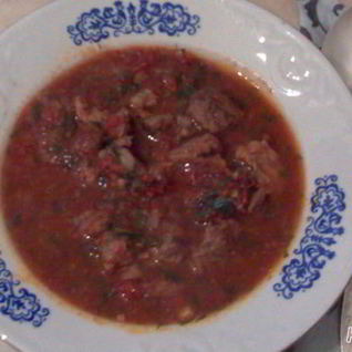 Суп-пюре Острый