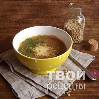 Суп-пюре с чечевицей и морковью