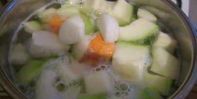 суп-пюре с кабачками