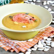 Рецепт Суп-пюре с креветками