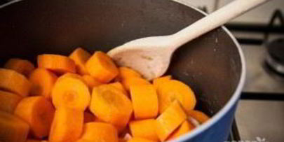 суп-пюре с морковью и рисом