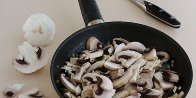 суп-пюре с шампиньонами и картофелем