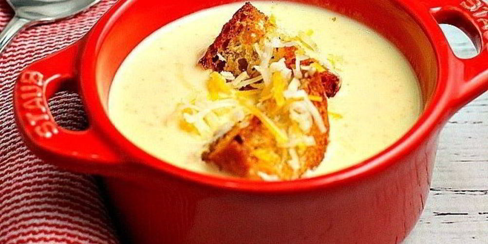 Рецепт суп-пюре сырный