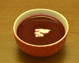 Свекольный суп-пюре