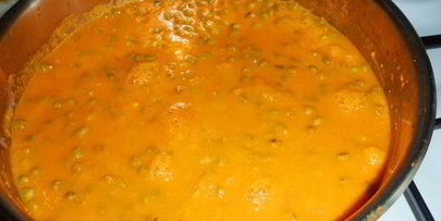 томатный суп-пюре с машем