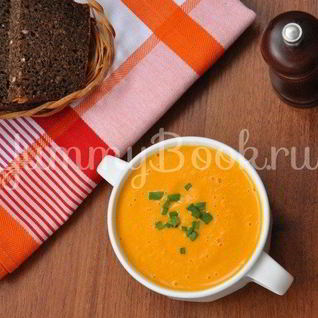 Тыквенный суп-пюре с имбирем
