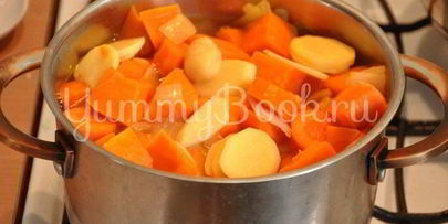 тыквенный суп-пюре с имбирем