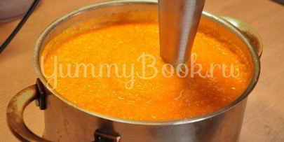 тыквенный суп-пюре с имбирем