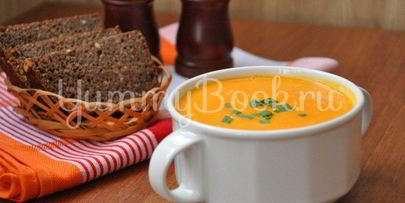 тыквенный суп-пюре с имбирем
