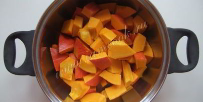 тыквенный суп-пюре с кокосовым молоком и имбирем