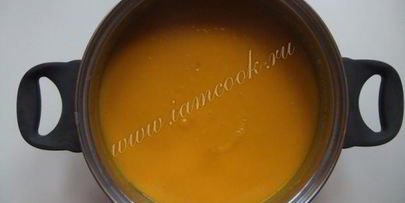 тыквенный суп-пюре с кокосовым молоком и имбирем