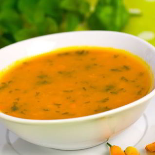 Тыквенный суп-пюре с сельдереем