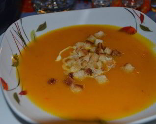 Тыквенный суп-пюре