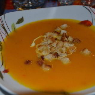 Тыквенный суп-пюре