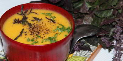 яблочно-морковный суп-пюре