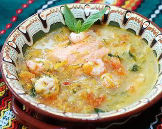 Суп рыбный сливочный