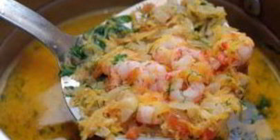 суп рыбный сливочный