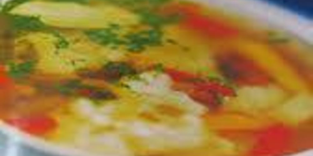 Рецепт суп с болгарским перцем