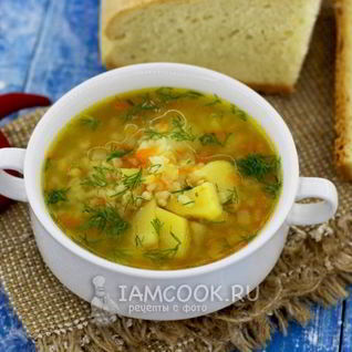 Суп с булгуром