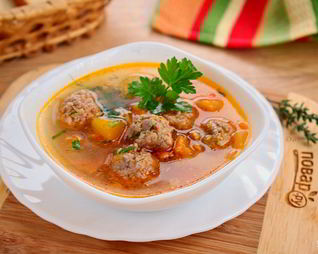 Суп с фрикадельками Согревайка