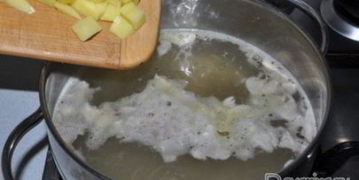 суп с клецками из кус-куса