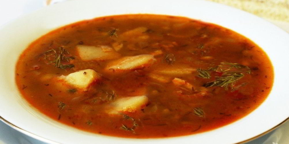 Рецепт суп с колбасками