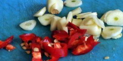 суп с колбасками