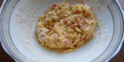 суп с копченой грудинкой и сырными клецками