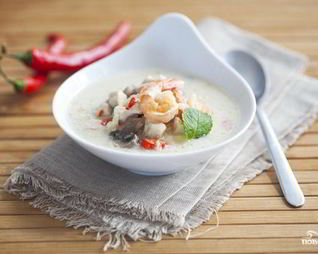 Суп с креветками в мультиварке