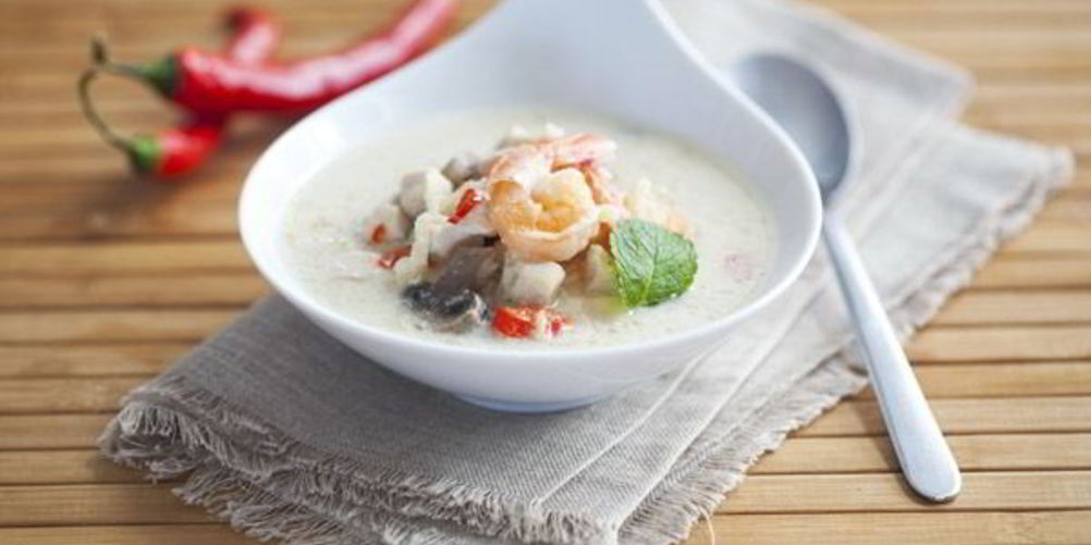 Рецепт суп с креветками в мультиварке