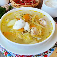 Рецепт Суп с квашеной капустой и курицей