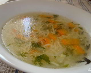 Суп с лапшой в мультиварке