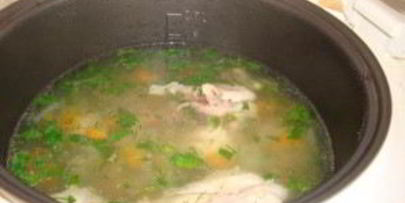 суп с лапшой в мультиварке