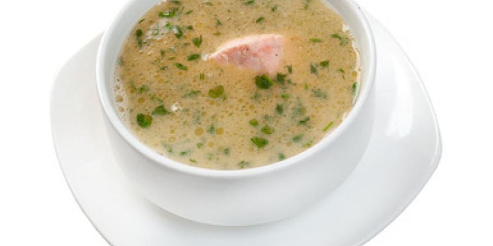 Рецепт супа с лососема