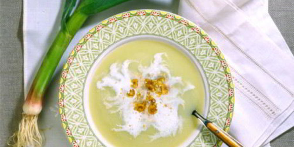 Рецепт суп с молодым чесноком