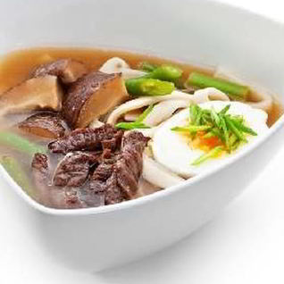 Суп с телятиной и грибами