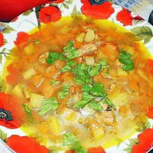 Рецепт Суп с тыквой для Золушки