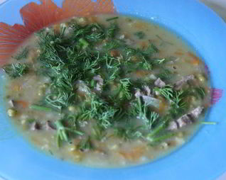 Супчик из маша