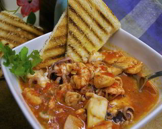 Супчик из морепродуктов