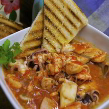 Рецепт Супчик из морепродуктов