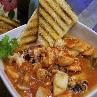 Супчик из морепродуктов