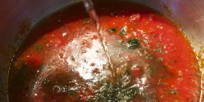 супчик из морепродуктов