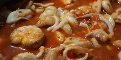 супчик из морепродуктов