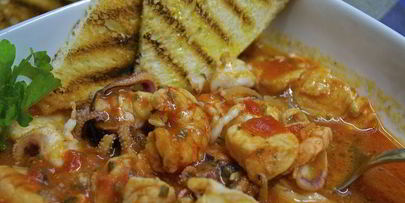 супчик из морепродуктов