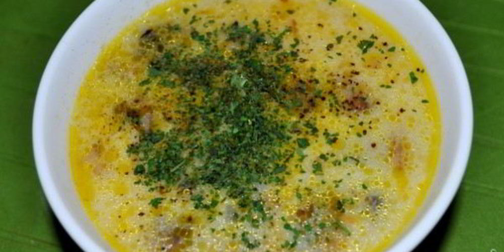 Рецепт сырный суп с шампиньонами