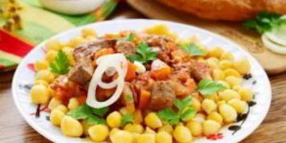 татарский суп нохутлы аш