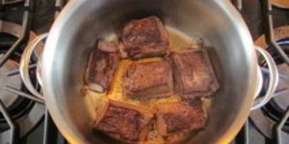 ячменный суп с ребрышками