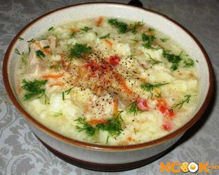 Закарпатский суп дзяма