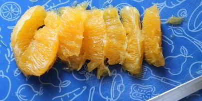 апельсиновые блинчики с творогом