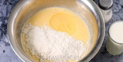 ажурные блинчики на кефире с дырочками